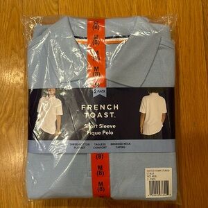School uniform twin pack of polo shirts